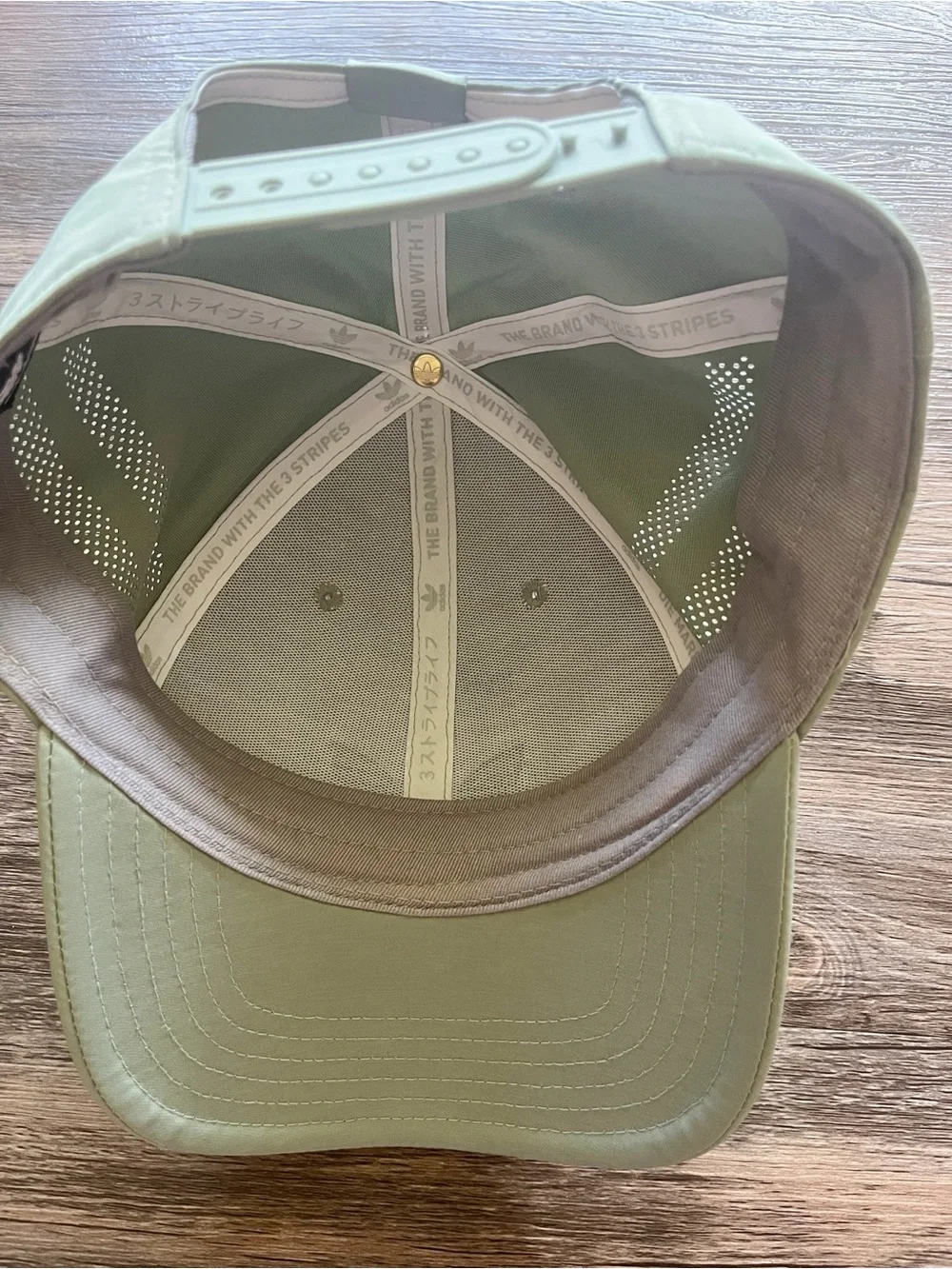 Adidas Trefoil Green Snapback Cap